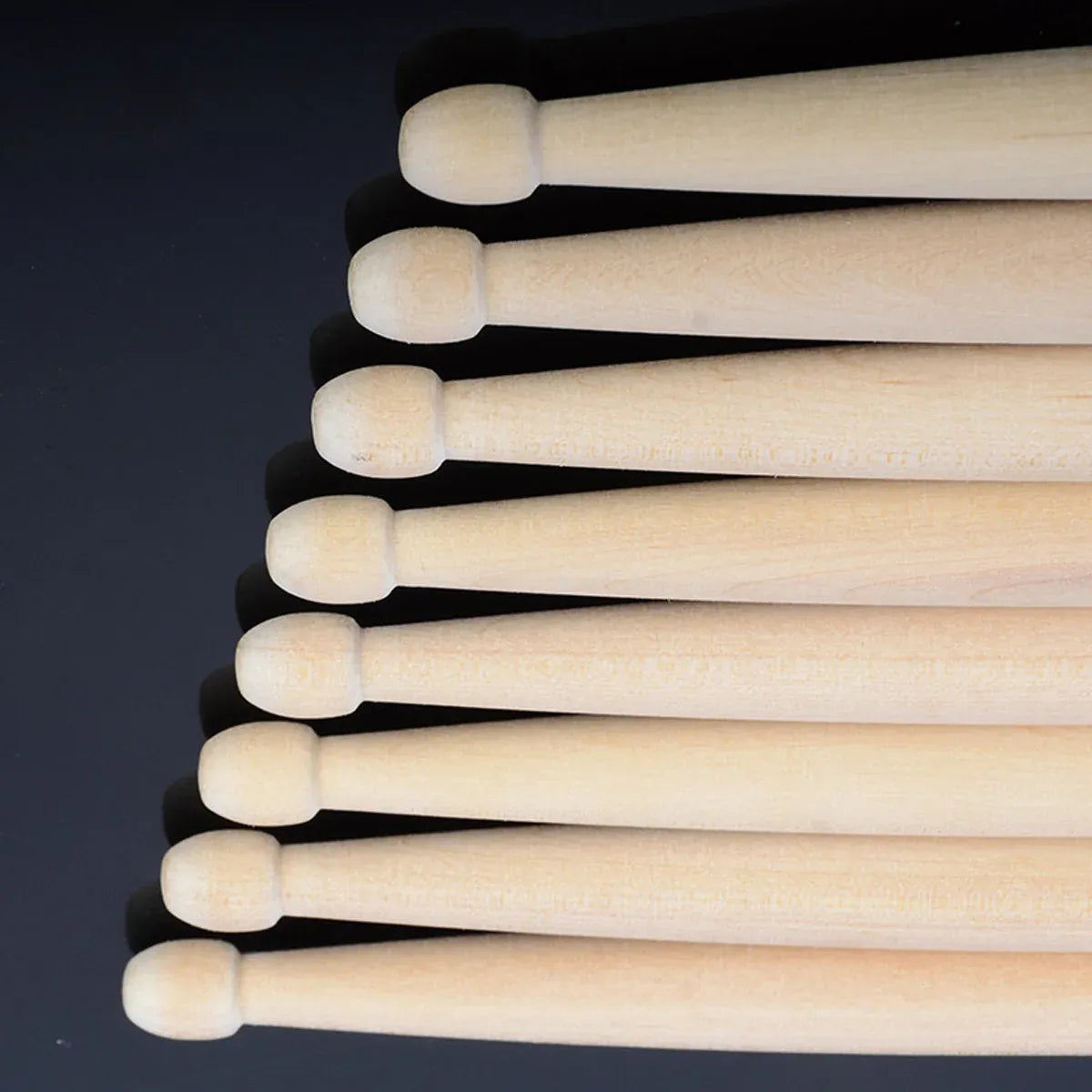 12 Pairs Drum 7A Professional Practice Solid Wood Drum Stick