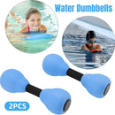 2-Piece Blue Aquatic Exercise Dumbbell Pair