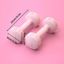 Ladies 1kg Dumbbells for Fitness Exercise Yoga Home Training Slim Arm Workout - Blue