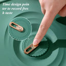 3/4 Layer Large Capacity Dumpling Box Sealed Fresh Wonton Storage Container - Green-3 Layer