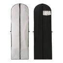 Clothes Dustproof Cover Foldable Moisture-Proof For Household Dress Suit Storage - Black