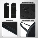 Clothes Dustproof Cover Foldable Moisture-Proof For Household Dress Suit Storage - Black