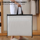 Clothes Dustproof Cover Foldable Moisture-Proof For Household Dress Suit Storage - Black