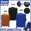 Thickened High Stretch Suitcase Dust-proof Luggage Protector Travel Case Cover - Blue-32inches