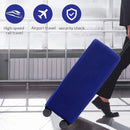 Thickened High Stretch Suitcase Dust-proof Luggage Protector Travel Case Cover - Blue-32inches