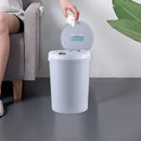 1-Piece 12L Automatic Sensor Bin, Grey