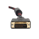 DVI Black Cable Male DVI-D for LCD Monitor Computer PC Projector DVD Cord Lead - 5M