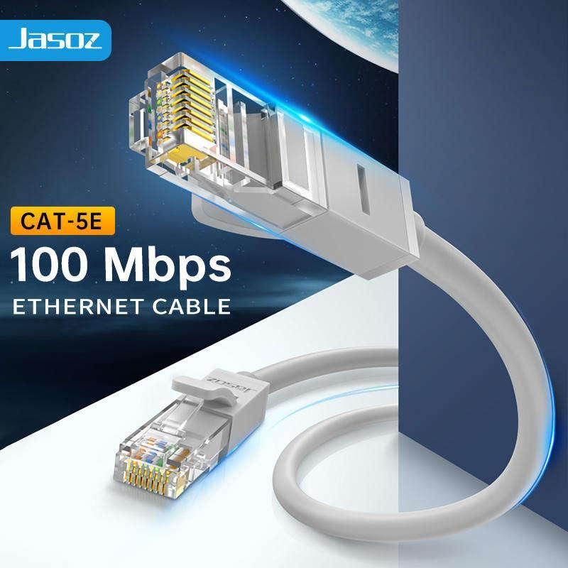 Jasoz Cat5E Ethernet Network Cable Lan Router Internet Patch 1 2 3 5 10 15 20M - 20m