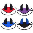 Breathable Mesh Cloth Ear Muffs For Horse Accessories Comfortable Fly Protection - Red