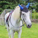 Breathable Mesh Cloth Ear Muffs For Horse Accessories Comfortable Fly Protection - Red