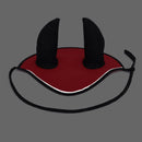Breathable Mesh Cloth Ear Muffs For Horse Accessories Comfortable Fly Protection - Red