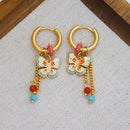 New Chinese Style Butterfly Earrings Fringe Colourful Simple Design Jewelry