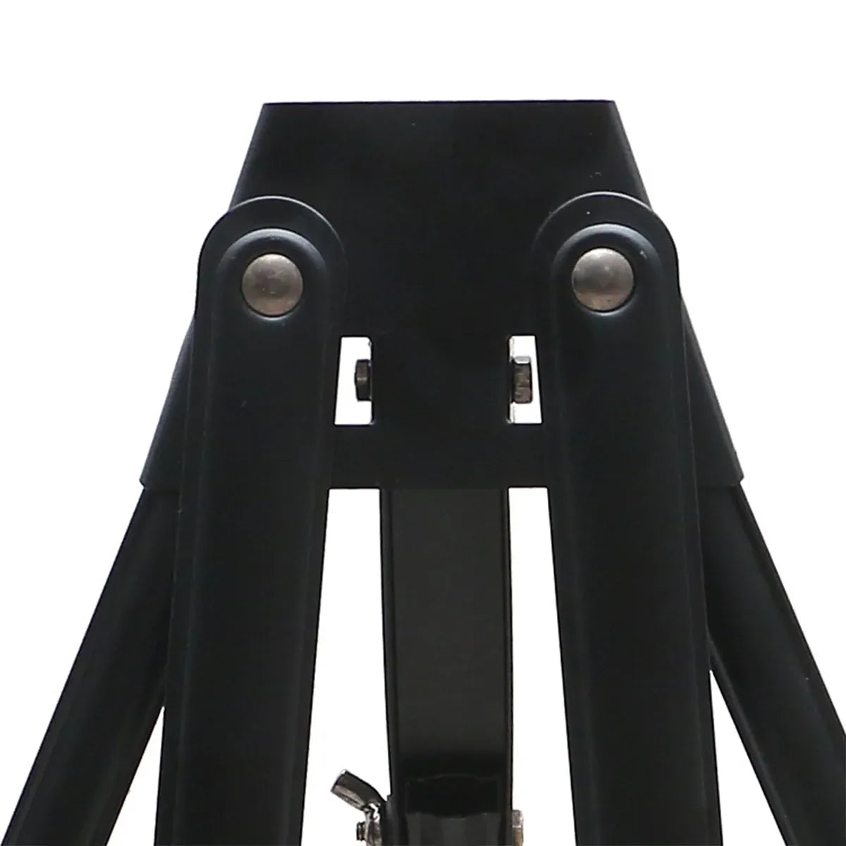 Black Aluminum Tabletop Easel Stand with Adjustable Arms for Art Painting Display