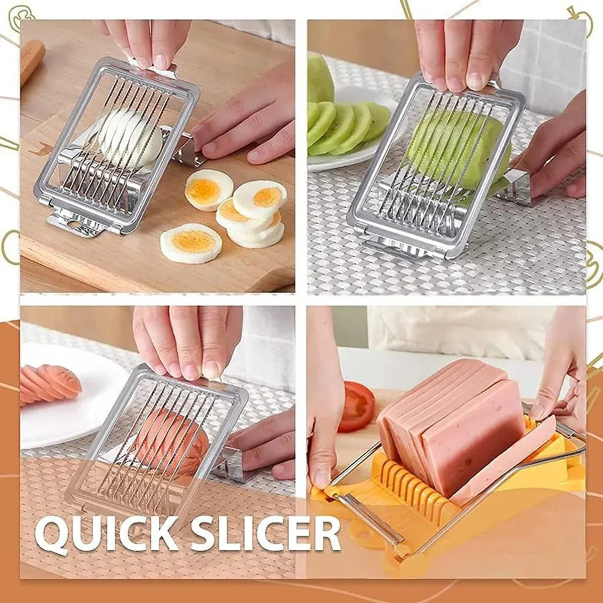 Stainless Steel Egg Separator For Home Kitchen Baking Easy-Clean Food-Grade