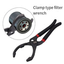 Oil Filter Pliers Wrench 10/12 Inch Heavy Duty Spanner Tool for Car Repair - 10inches
