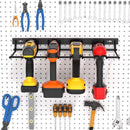 Metal Drill Storage Rack Power Tool Holder Organizer Wall Mount Heavy Duty Shelf