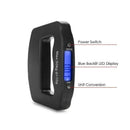 Digital Hanging Luggage Scale, Portable Travel Suitcase Weighing Scale - 1 Pc