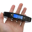 Digital Hanging Luggage Scale, Portable Travel Suitcase Weighing Scale - 1 Pc