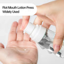 10pcs Portable Travel Emulsion Dispenser Bottle Press Pump Refillable Containers - Blue-100ml