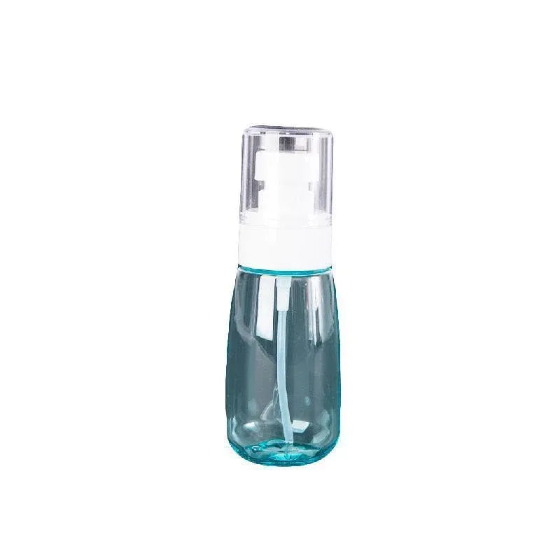 10pcs Portable Travel Emulsion Dispenser Bottle Press Pump Refillable Containers - Blue-30ml