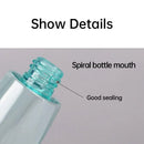 10pcs Portable Travel Emulsion Dispenser Bottle Press Pump Refillable Containers - Blue-30ml