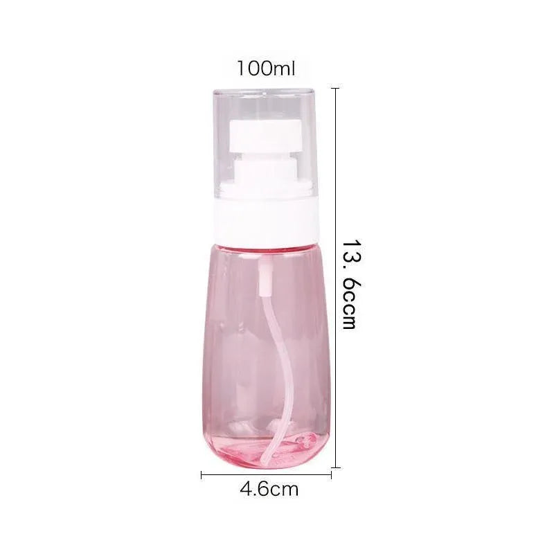 10pcs Portable Travel Emulsion Dispenser Bottle Press Pump Refillable Containers - Blue-30ml