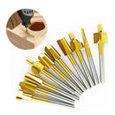 10Pcs/Set 3mm Titanium Mini HSS Router Bits Trimmer Shank For Rotary Tool