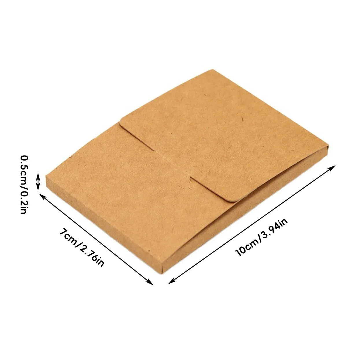 50PCS Kraft Paper Envelopes Boxes Easy Pop-Up for Mailing Shipping Storage Use