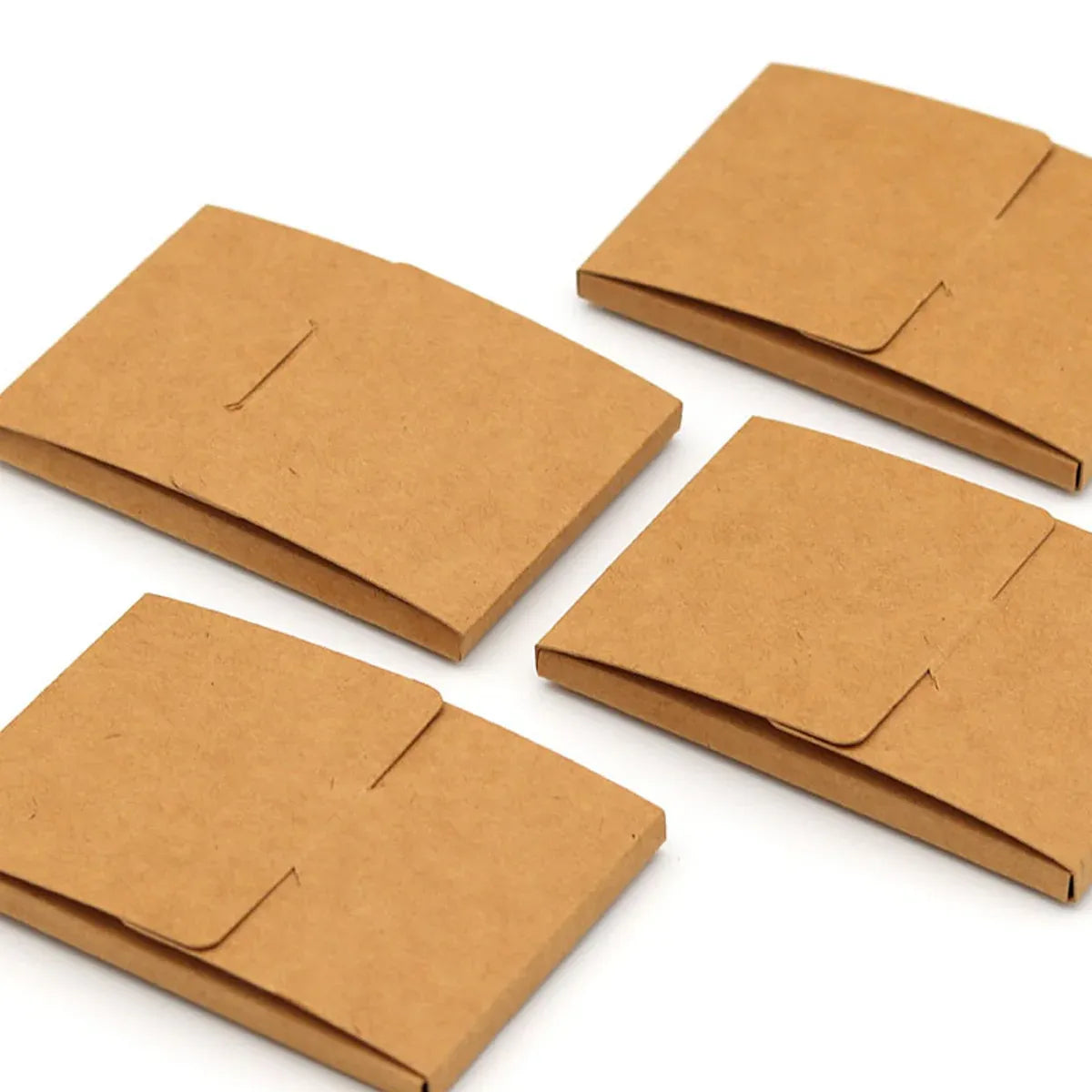 50PCS Kraft Paper Envelopes Boxes Easy Pop-Up for Mailing Shipping Storage Use