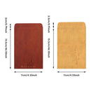 50PCS Vintage Kraft Paper Envelopes Self-Adhesive Durable for Invitations Use - Kraft