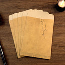 50PCS Vintage Kraft Paper Envelopes Self-Adhesive Durable for Invitations Use - Kraft