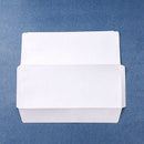 50 Pack White Plain Business Envelopes Peel and Seal Mailing Envelopes - 24.1x10.5cm