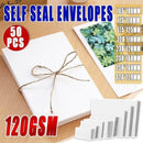 White Business Envelopes 8 Sizes Opaque Mailer with Pre-Printed Postcode - 3N:175*125MM