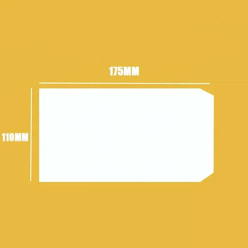 White Business Envelopes 8 Sizes Opaque Mailer with Pre-Printed Postcode - 3N:175*125MM