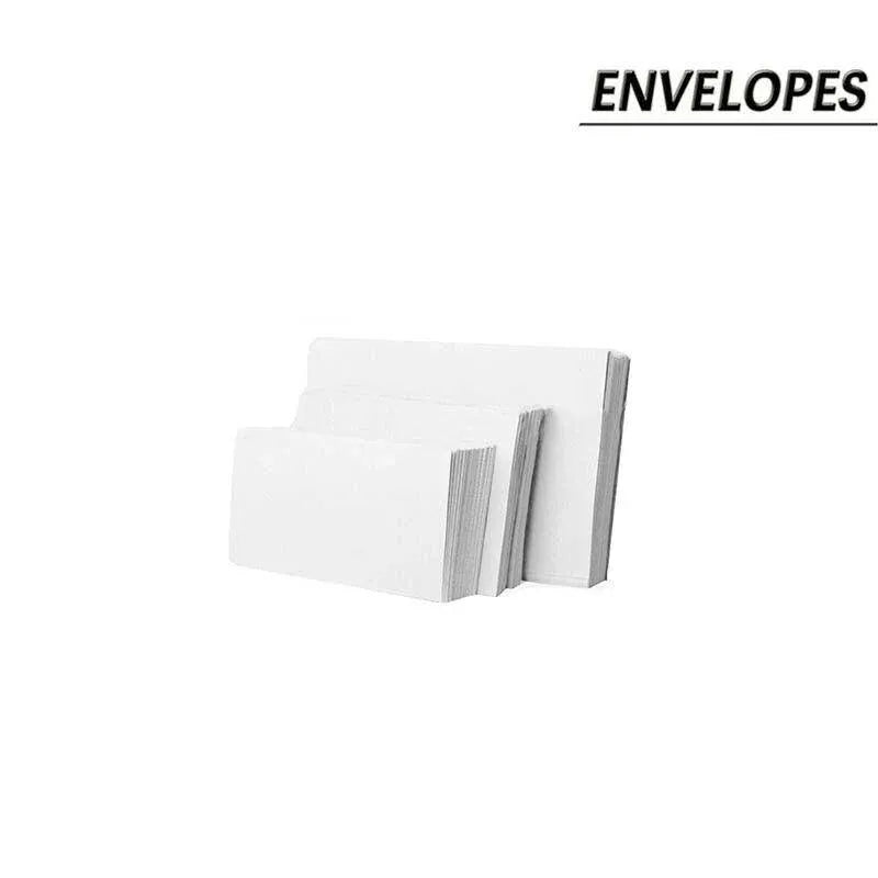 White Business Envelopes 8 Sizes Opaque Mailer with Pre-Printed Postcode - 9N:324*229MM