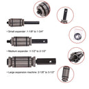 Tail Pipe Expander Set Exhaust Muffler Spreader Dent Remover Tool Kit 3PCS