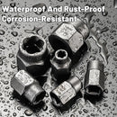 14PCS Nut Extractor Damaged Bolt Remover Tool Set High Hardness Anti-Slip