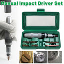 7PCS Multi Function Manual Impact Driver Set Chrome Vanadium Steel Sturdy
