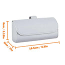 Car Glasses Clip Multifunctional Sun Visor Glasses Holder Storage Case Organizer - Black