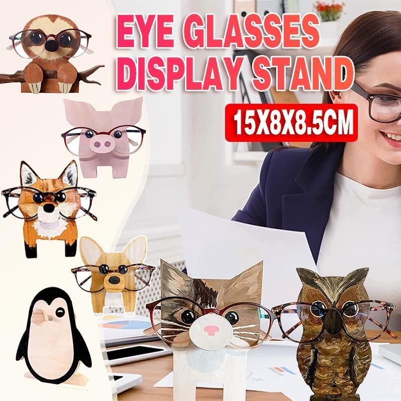 Eyeglasses Holder Display Stand Animal Glasses Rack Decoration - Fox