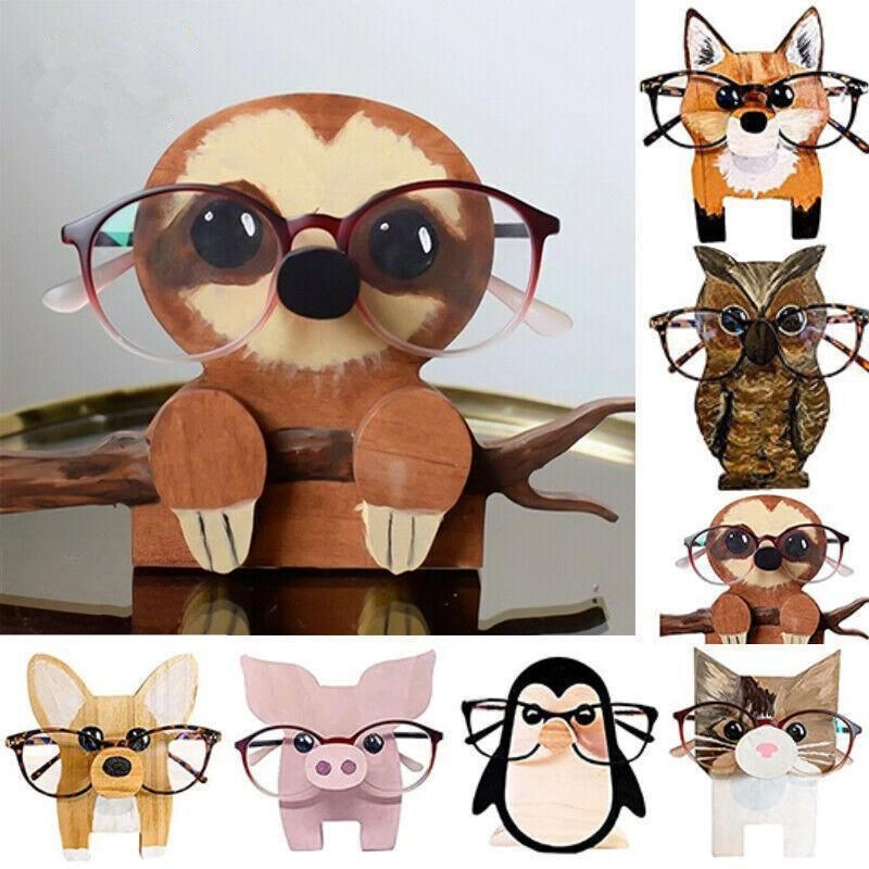 Eyeglasses Holder Display Stand Animal Glasses Rack Decoration - Owl