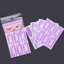 Eyeliner Eyeshadow Stencil Set Eye Makeup Fox Template Non-Woven 12 Styles Cards - A (2PCS)