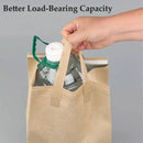 50pcs Thermal Insulation Packing Bag Non Woven Milk Tea Cake Food Storage Bag - Kraft-24x24x15cm