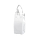 50pcs Thermal Insulation Packing Bag Non Woven Milk Tea Cake Food Storage Bag - White-27x12x10cm