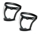 Super Protective Mask Anti-Fog Full Face Shield All-Inclusive For Men and Women - Black-1PC