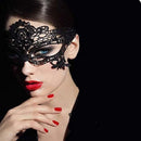 Black Lace Masquerade Eye Mask for Costume Party Ball Halloween Fancy Dress Women