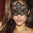 Black Lace Masquerade Eye Mask for Costume Party Ball Halloween Fancy Dress Women