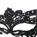 Black Lace Masquerade Eye Mask for Costume Party Ball Halloween Fancy Dress Women