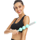 Massage Exercise Roller Yoga Stick for Muscle Fitness Home Gym - Blue
