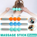 Massage Exercise Roller Yoga Stick for Muscle Fitness Home Gym - Green